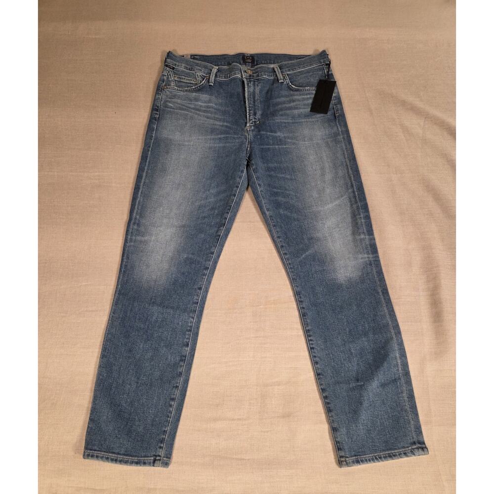 Citizens Of Humanity Light Blue high rise crop skinny Leg Jeans